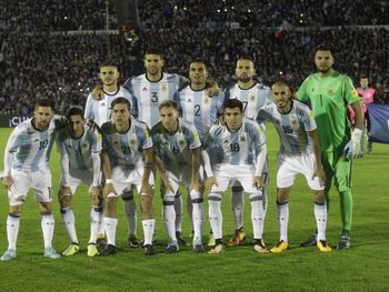 Así salió Argentina para jugar ante Uruguay en el Centenario