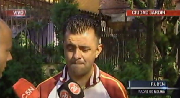 El papá de Melina admitió que recibió un llamado que advertía por presunta trata