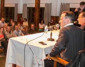 Gustavo Sylvestre estuvo en Bariloche por la presentación de su libro