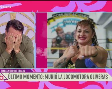 El desgarrador llanto de Hernán Drago tras la muerte de la Locomotora Oliveras