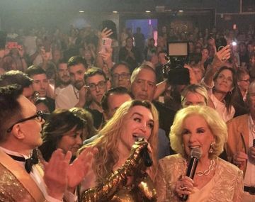 Mirtha Legrand otra vez fue a ver el show de Fátima Florez en Mar del Plata
