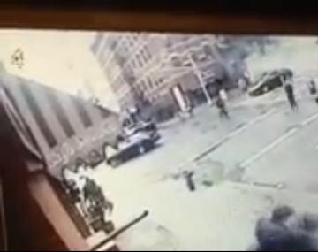 Así explotó el edificio de Nueva York