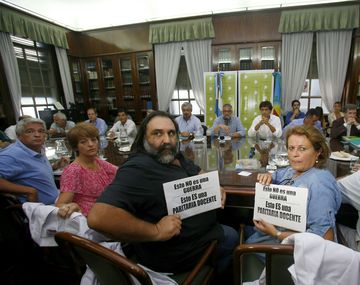 Reunión para acorrdar la paritaria docente bonaerense