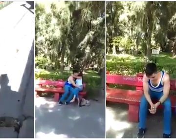 Encontró al novio de su hija con otra