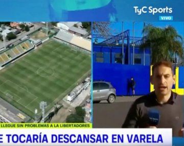 Susto en vivo: periodista de TyC Sports se descompensó al aire