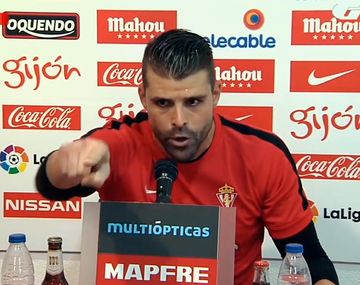 Pichu Cuéllar, arquero del Sporting