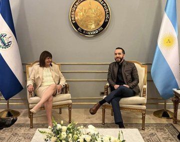 Patricia Bullrich y Nayib Bukele