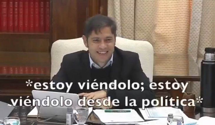 El gobernador de Buenos Aires