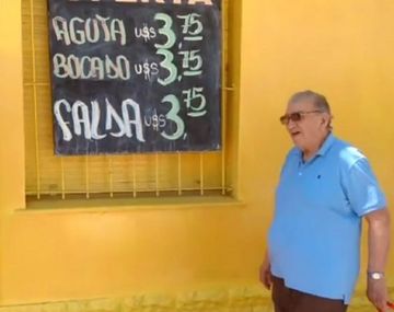 Insólito: un carnicero cordobés ofrece la carne a precio dólar