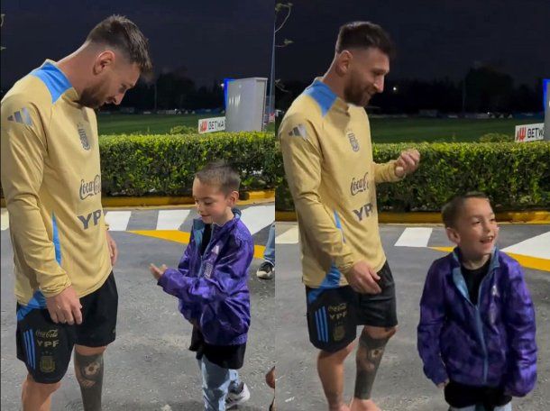 El insólito pedido de un nene a Lionel Messi que es viral: Estás loco, ¿cómo voy a hacer eso?