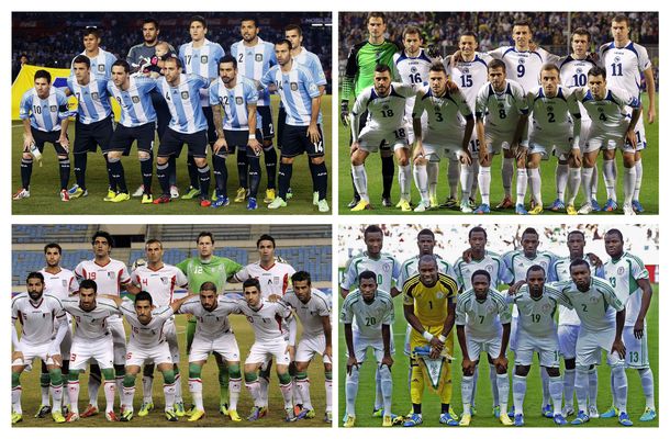 Argentina jugará con Bosnia, Irán y Nigeria en el Grupo F