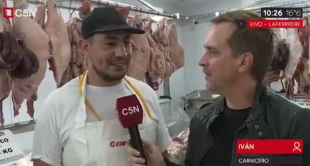 Tenía una carnicería y volvió a ser empleado: Hay historias muy duras que cuenta la gente