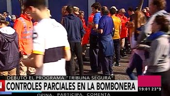 tribuna segura: el control del dni tuvo un debut parcial en la bombonera tribuna segura: el control del dni tuvo un debut parcial en la bombonera
