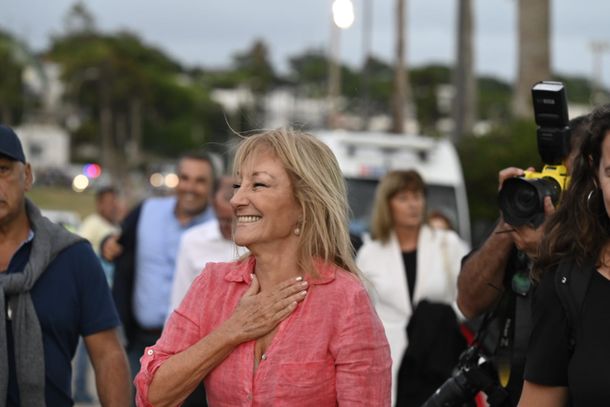 La intendenta de Montevideo y precandidata presidencial por el Frente Amplio