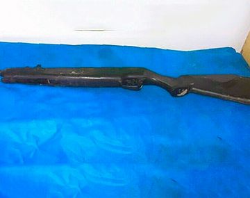 Este es el rifle que habría usado el adolescente