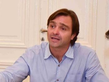 Gonzalo Peluso, el intendente Magdalena