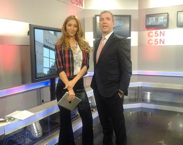 Pablo Duggan y Agostina Scioli debutaron con Argentina Directo en C5N