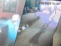 video: vio que un ladron robaba en su parrilla y lo echo a trompadas video: vio que un ladron robaba en su parrilla y lo echo a trompadas