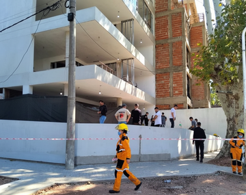 Encontraron el cuerpo de un hombre dentro de una pared en una obra en construcción