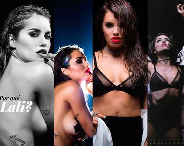 El destape de Lali Espósito: topless