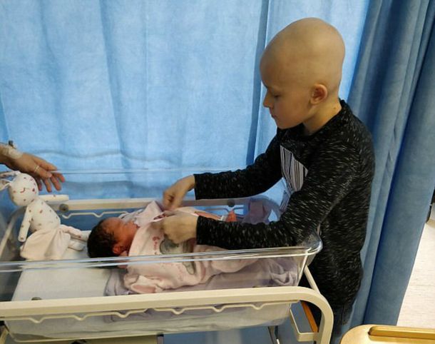 La beba nació en noviembre de 2017