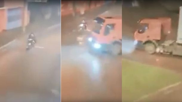 Fatal accidente de un motociclista en Viedma