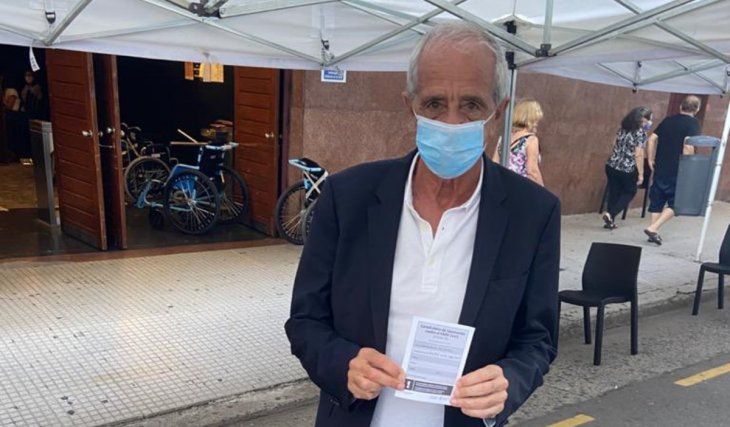 River: Rodolfo DOnofrio recibió la vacuna contra el coronavirus