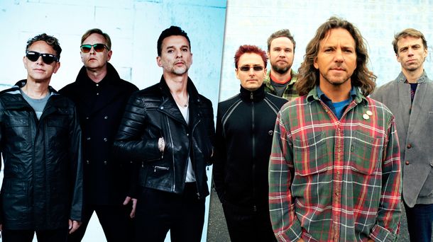 Depeche Mode y Pearl Jam
