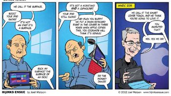 un comic predijo apple copiando a la microsoft surface hace 3 anos un comic predijo apple copiando a la microsoft surface hace 3 anos