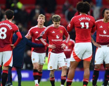 Un jugador del Manchester United respaldó al DT por apartar a Garnacho: qué dijo