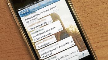 un chico mato a su madre y lo confeso por whatsapp un chico mato a su madre y lo confeso por whatsapp