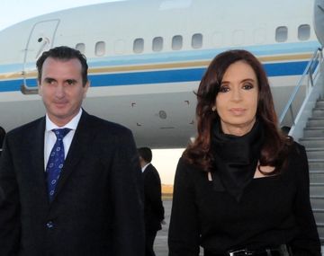 CFK llegó a la residencia de Olivos tras votar en Santa Cruz