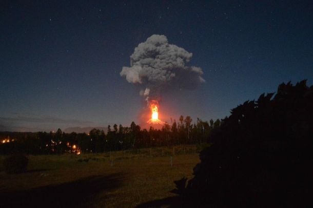Más de 3000 evacuados por la imponente erupción del volcán Villarrica