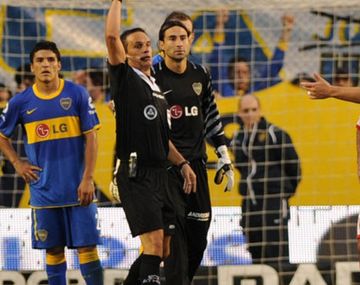 La última actuación de Loustau en un Boca-River