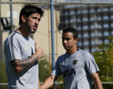 Pablo Pérez en Boca - Crédito: Facebook Boca