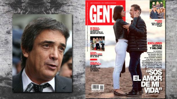 La furia de Nito Artaza con la revista Gente: Yo no hice ninguna declaración de amor