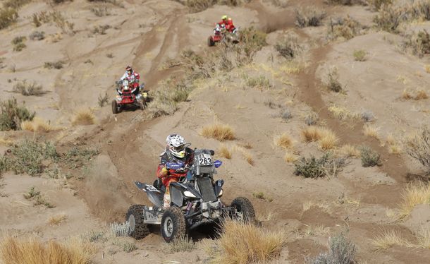Copetti tuvo una gran actuación en cuatriciclos