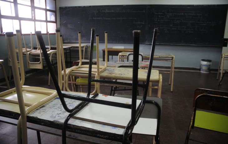 Los docentes mendocinos no inician el ciclo lectivo