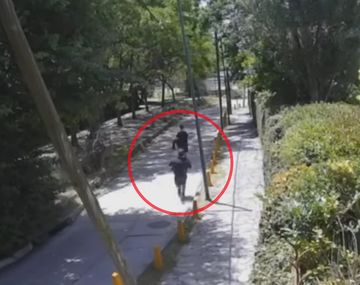 Así escaparon los delincuentes que asaltaron la casa de Valeria Mazza