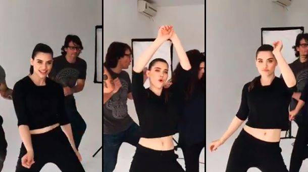 El sensual baile de Eva de Dominici, al ritmo de Rehab, de Amy Winehouse