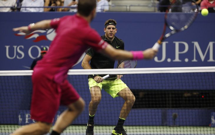 Del Potro perdió ante Wawrinka y quedó eliminado del US Open 