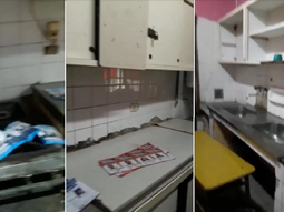 El cuarto oscuro más peligroso: votaron en la cocina, con boletas sobre las hornallas