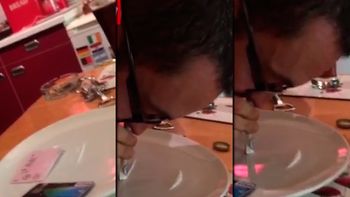 escandalo: un sacerdote aspira cocaina rodeado de objetos nazis escandalo: un sacerdote aspira cocaina rodeado de objetos nazis