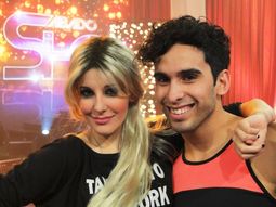 Charlotte Caniggia y Gabriel Usandivaras Charlotte Caniggia y Gabriel Usandivaras