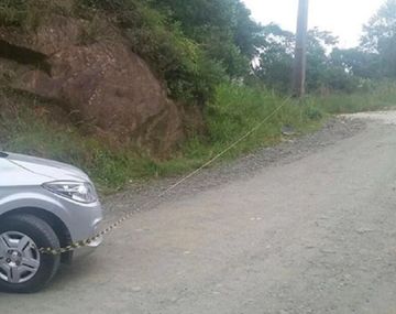 El conductor no pudo detener el vehículo