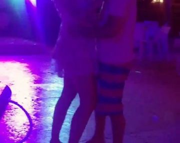 Nazarena baila  sexy en Miami con Gamarra 