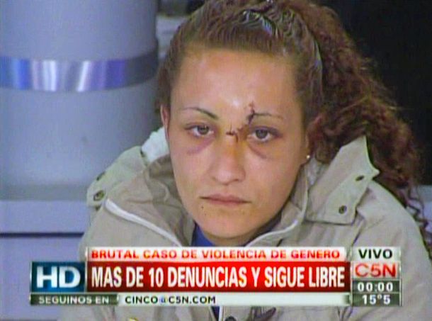 Realizó más de 10 denuncias por violencia y su agresor sigue prófugo