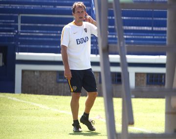 Rodolfo Arruabarrena dirigió la práctica de Boca: ¿Se queda?