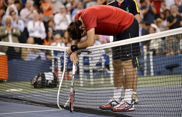 Del Potro no pudo con Djokovic y le dijo adiós al Abierto de EE.UU.