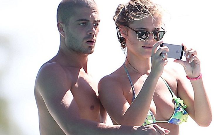 Nina Agdal, una sirena de vacaciones en Barbados